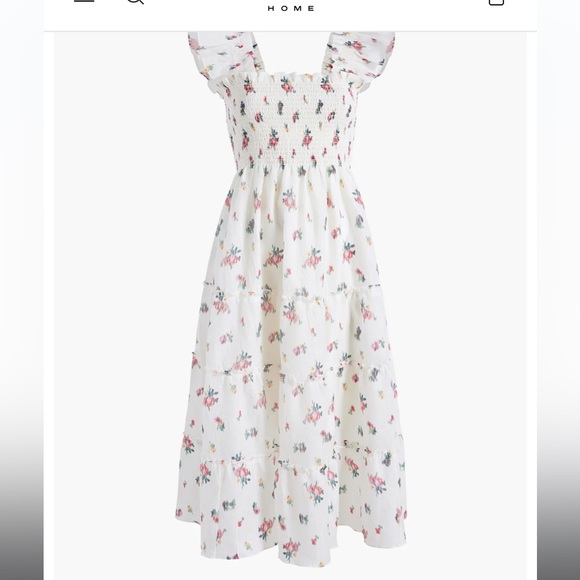 NWT HILL HOUSE TAFFETA ELLIE NAP DRESS - Picture 4 of 5